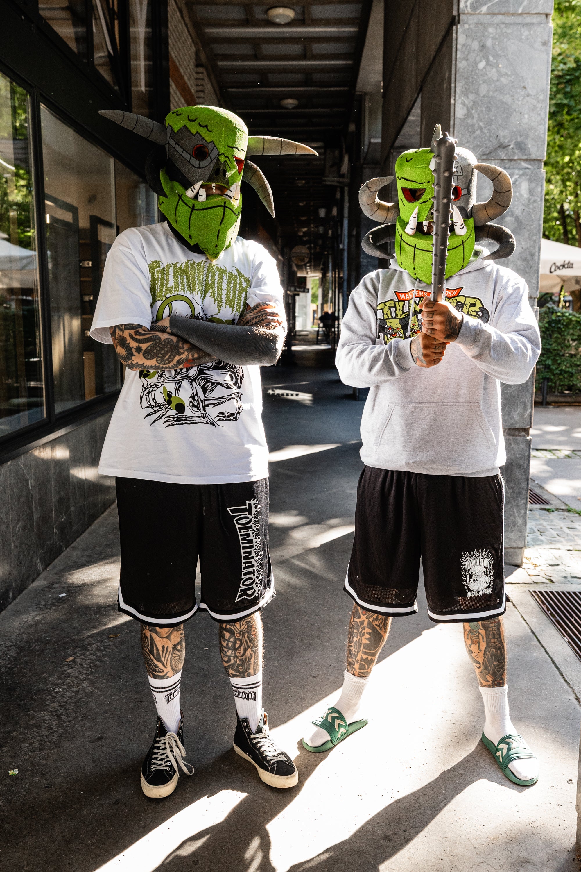 SWEATS, MESH SHORTS, SWIMWEAR