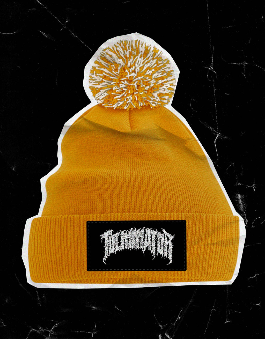 Winter Beanie With Pom-pom Obup