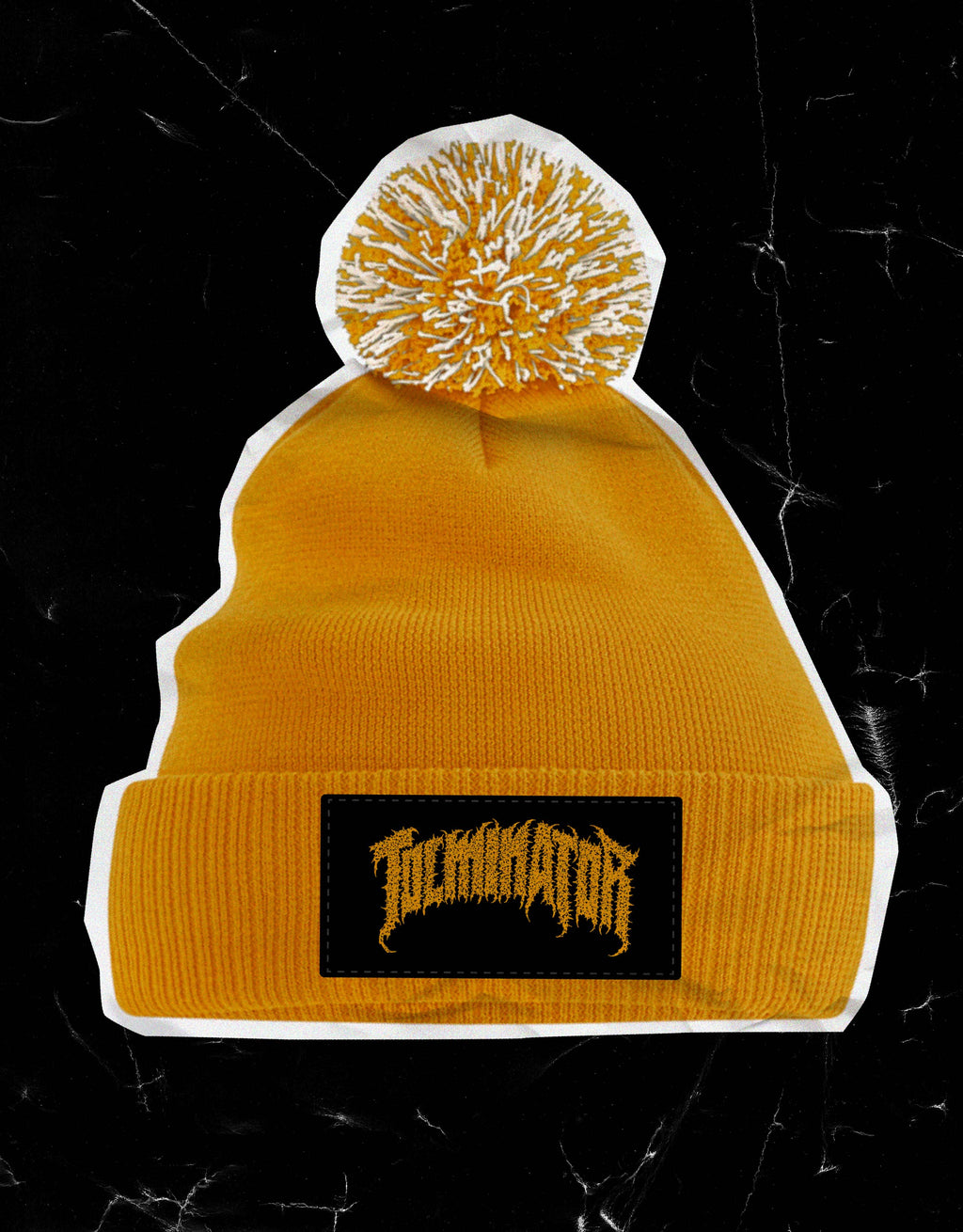 Winter Beanie With Pom-pom Obup