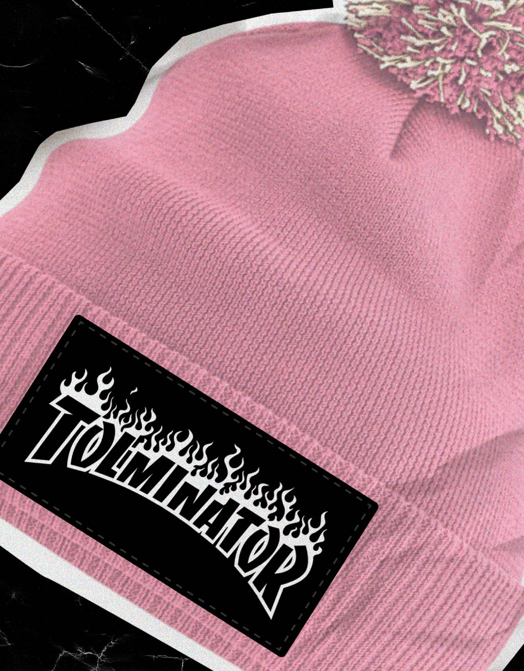 Winter Beanie With Pom-pom Tolminator III