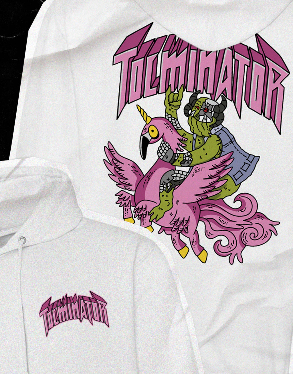 Pulover s kapuco TLMNTR Masters Of Mosh