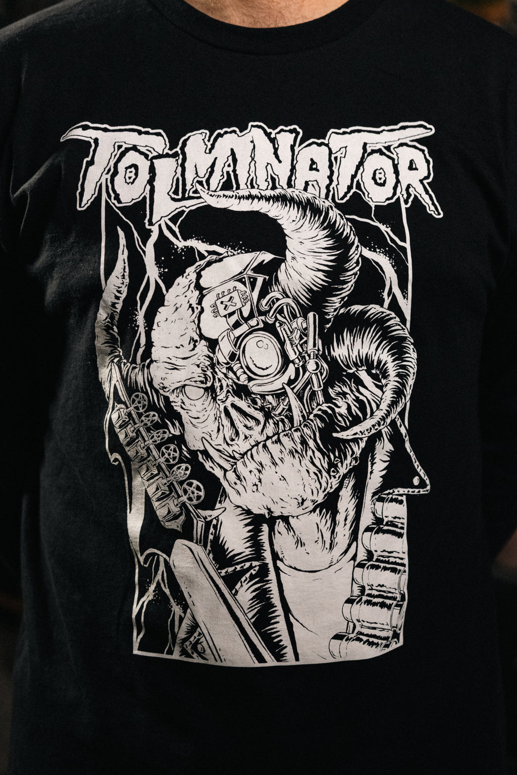 Majica z dolgimi rokavi - Culture Vulture Tolminator Skull