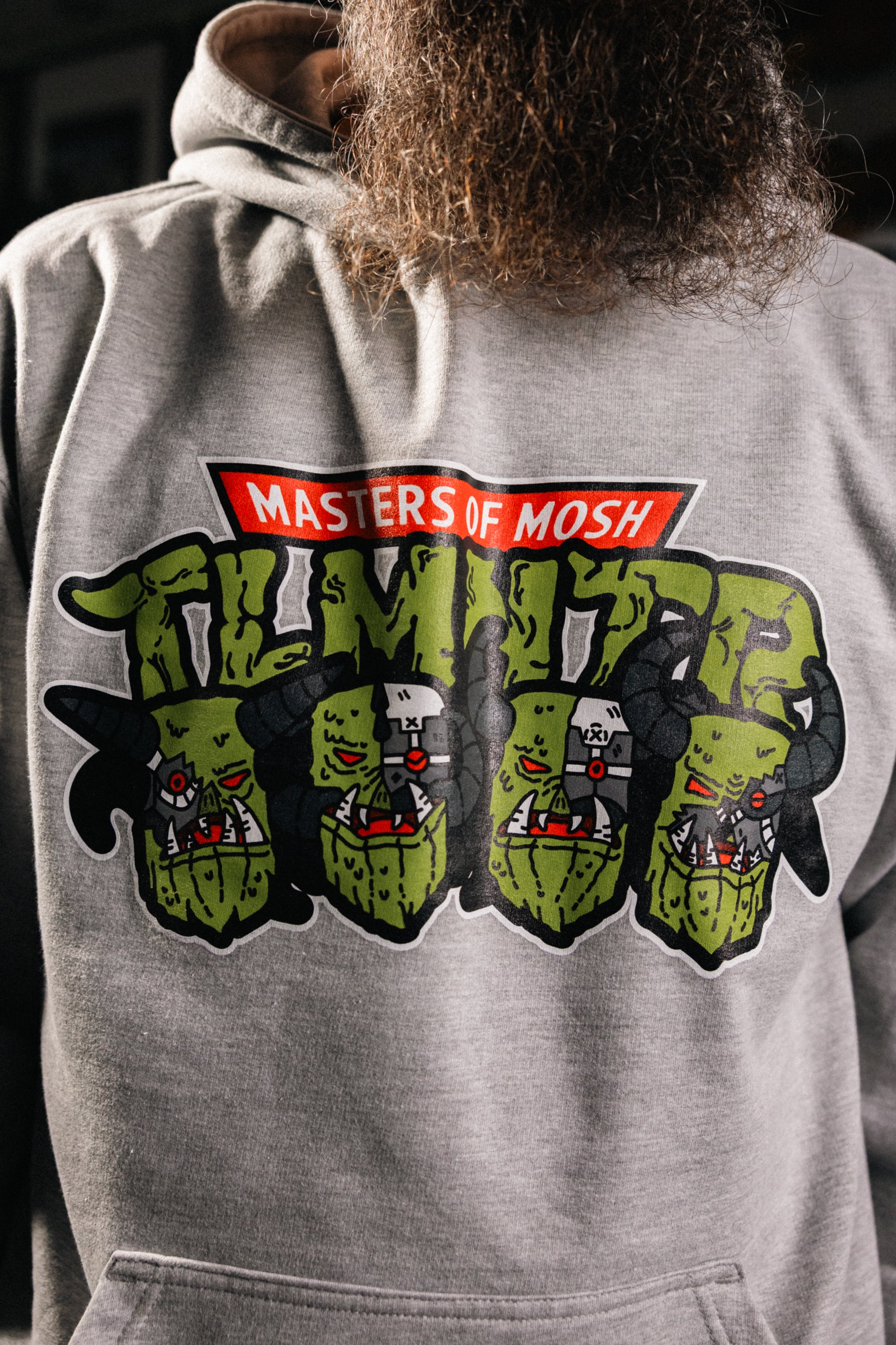 Pulover s kapuco TLMNTR Masters Of Mosh