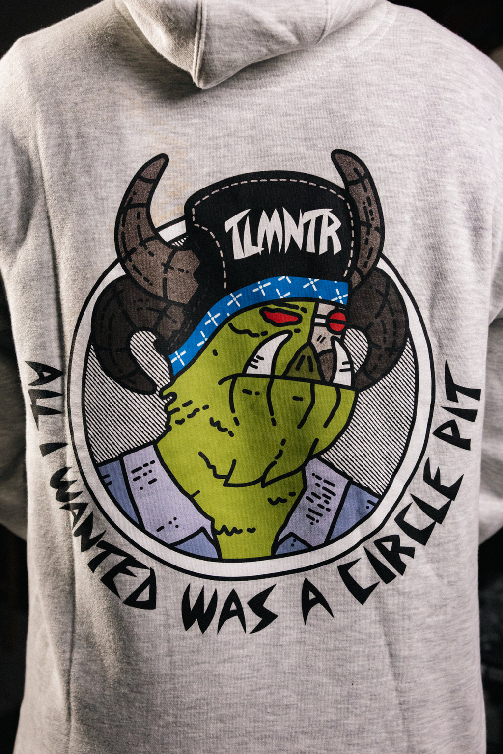 Pulover s kapuco All I Wanted Was A Circle Pit