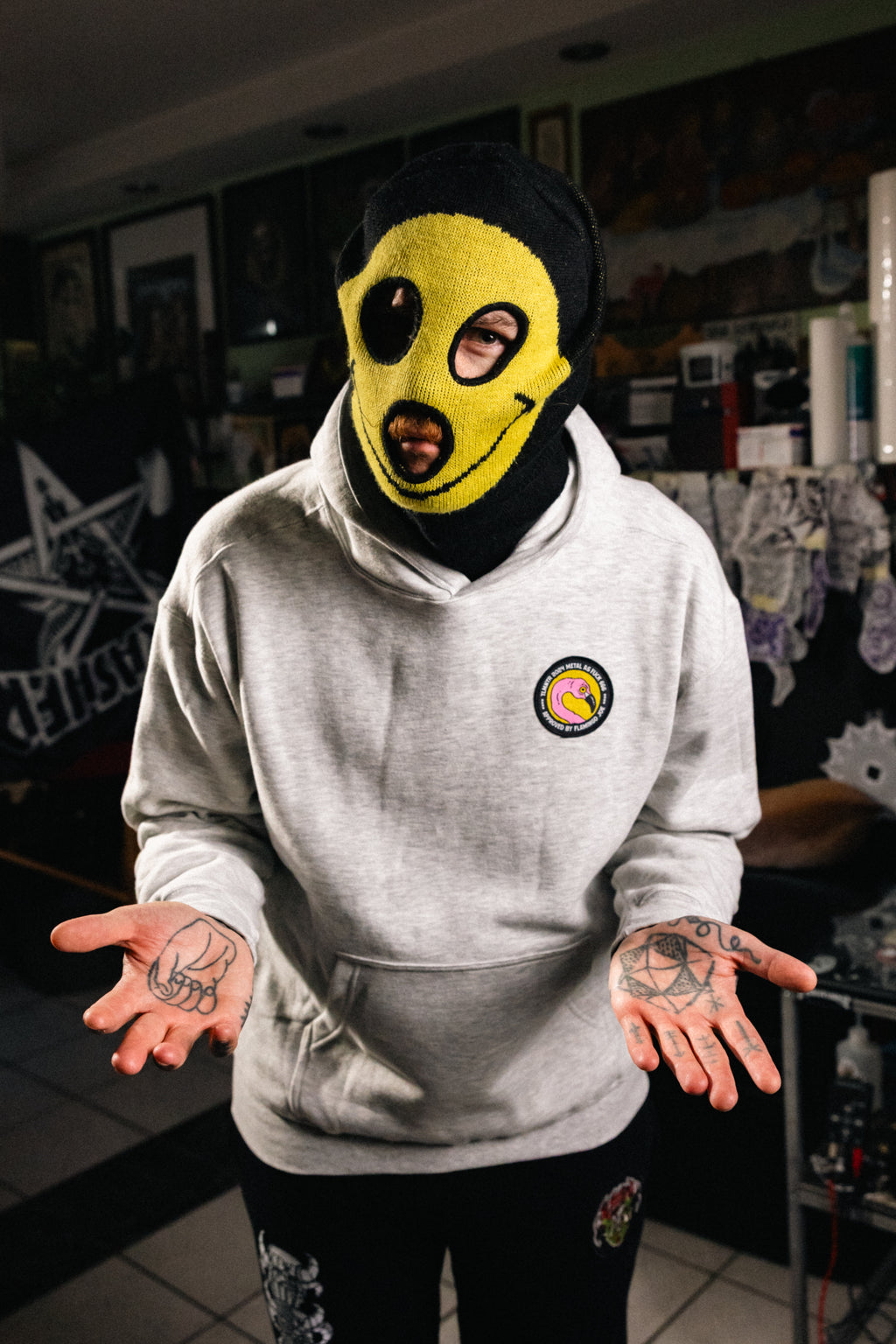 Pulover s kapuco All I Wanted Was A Circle Pit