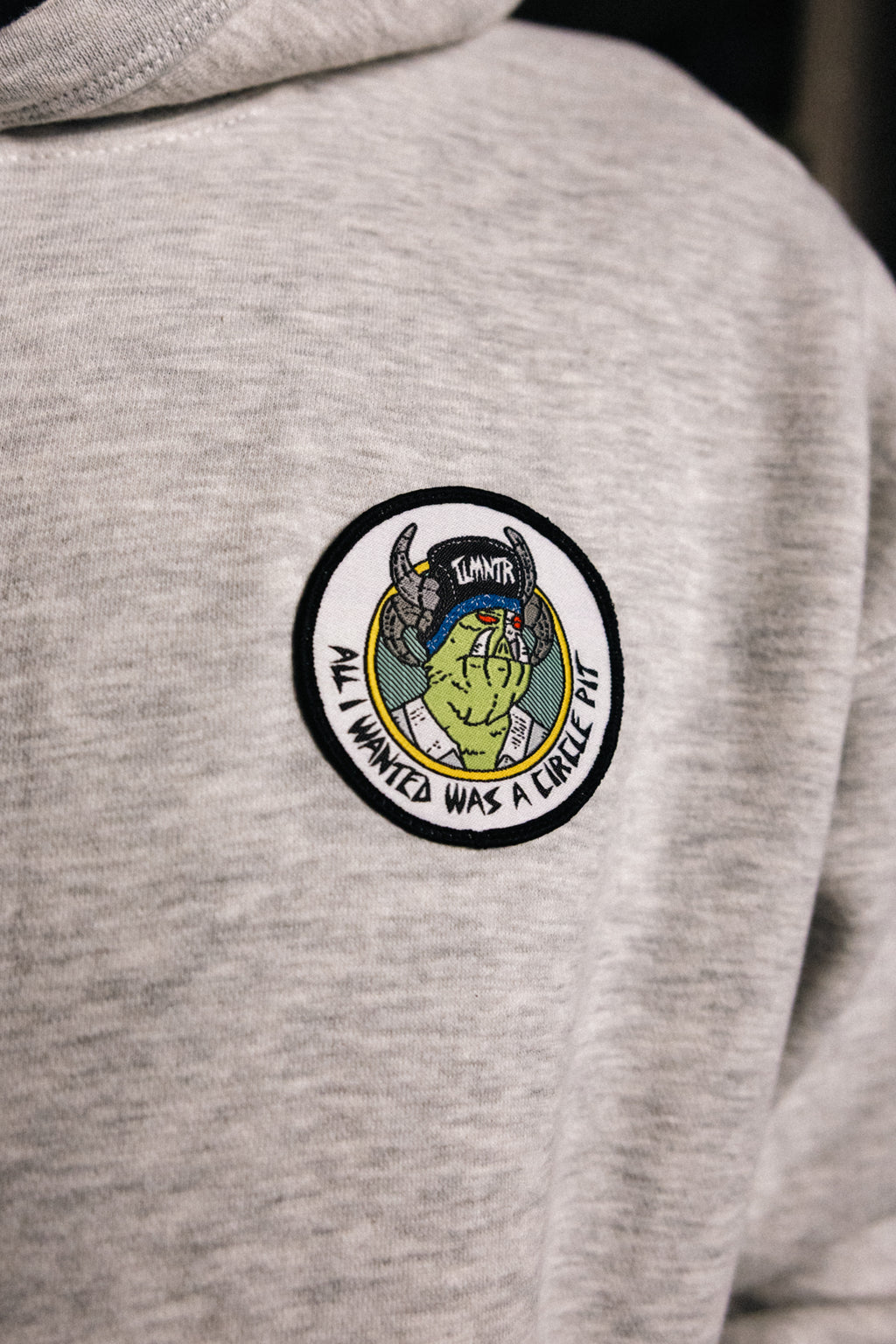 Pulover s kapuco All I Wanted Was A Circle Pit