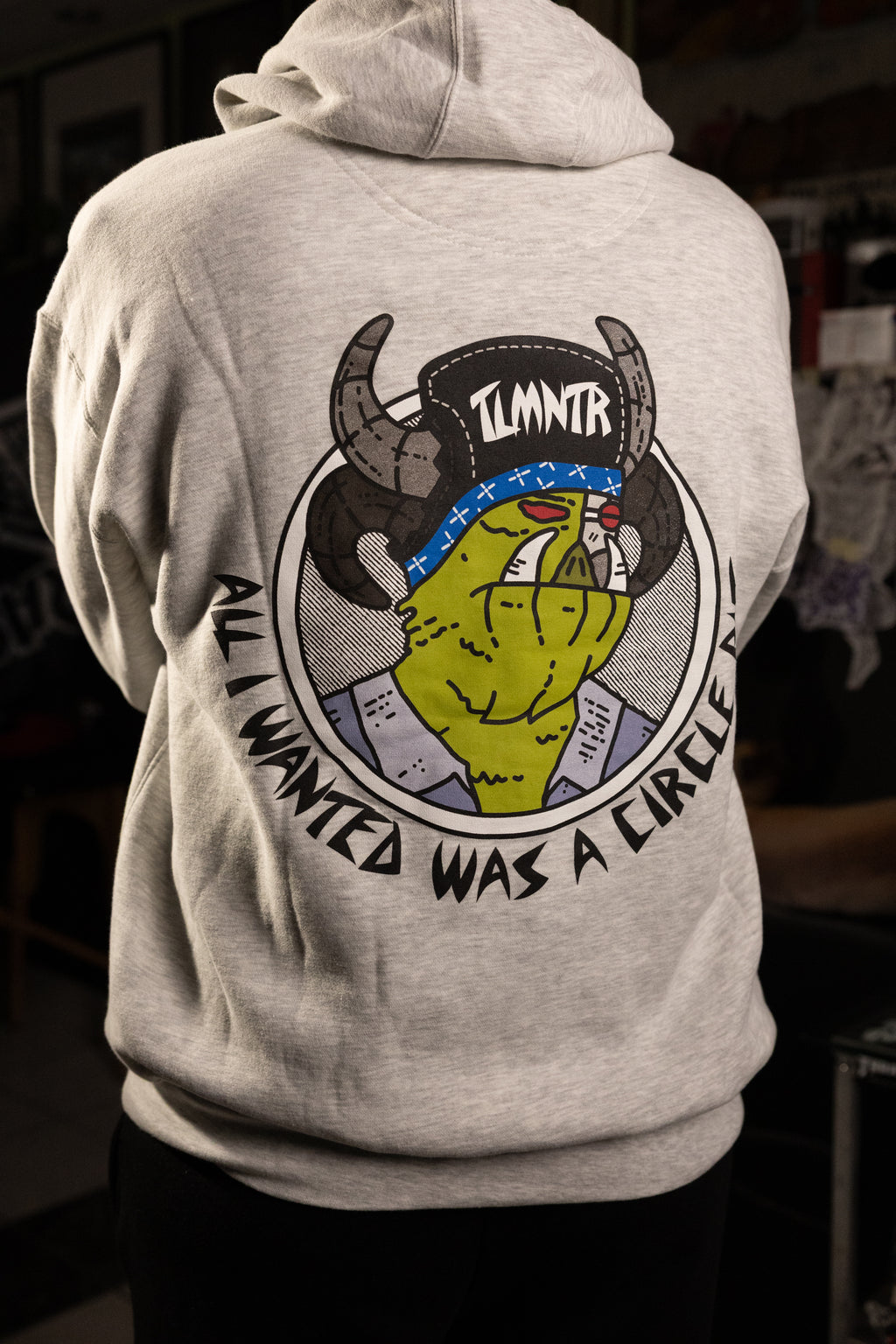 Pulover s kapuco All I Wanted Was A Circle Pit