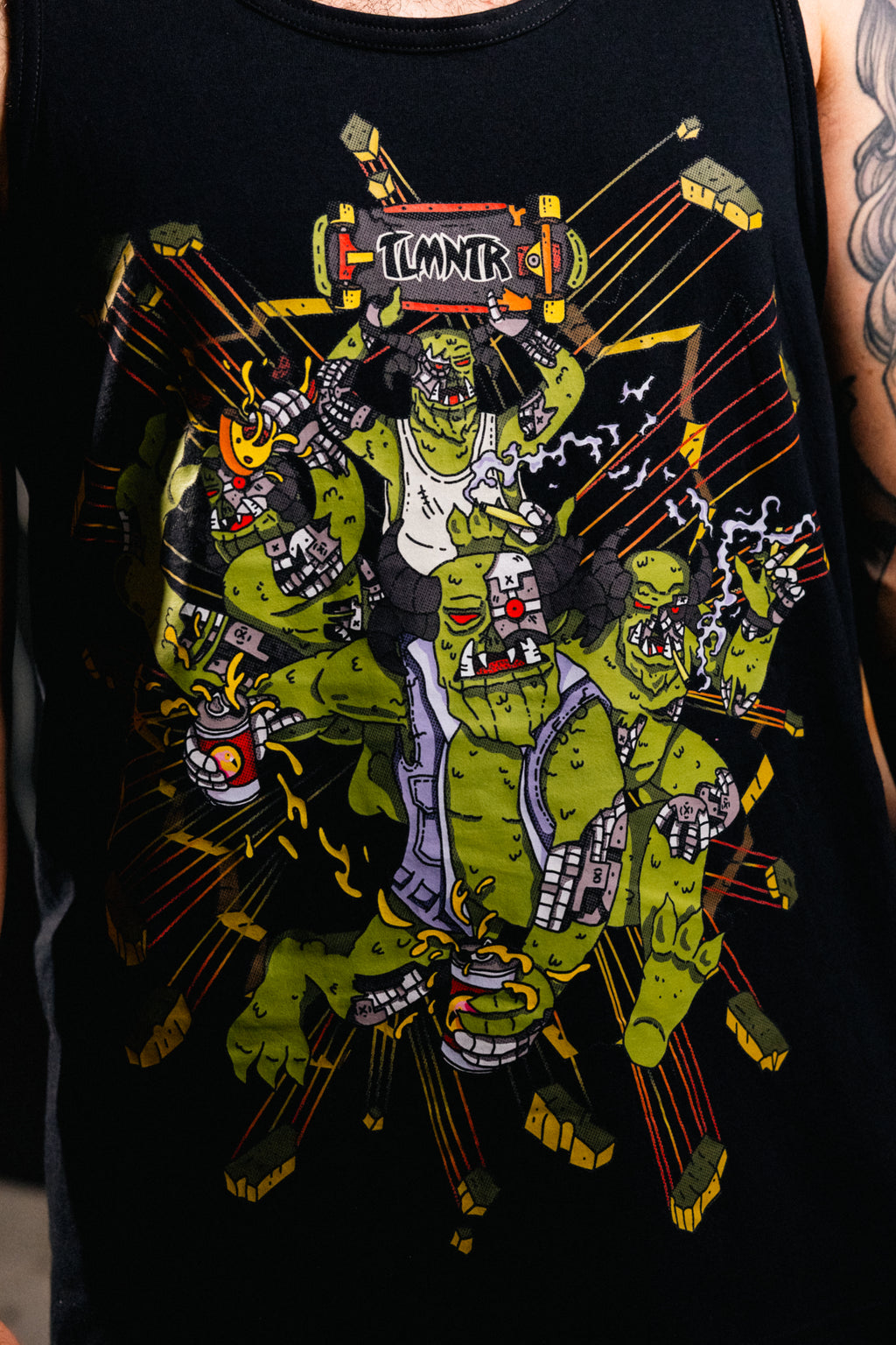 Majica brez rokavov TLMNTR