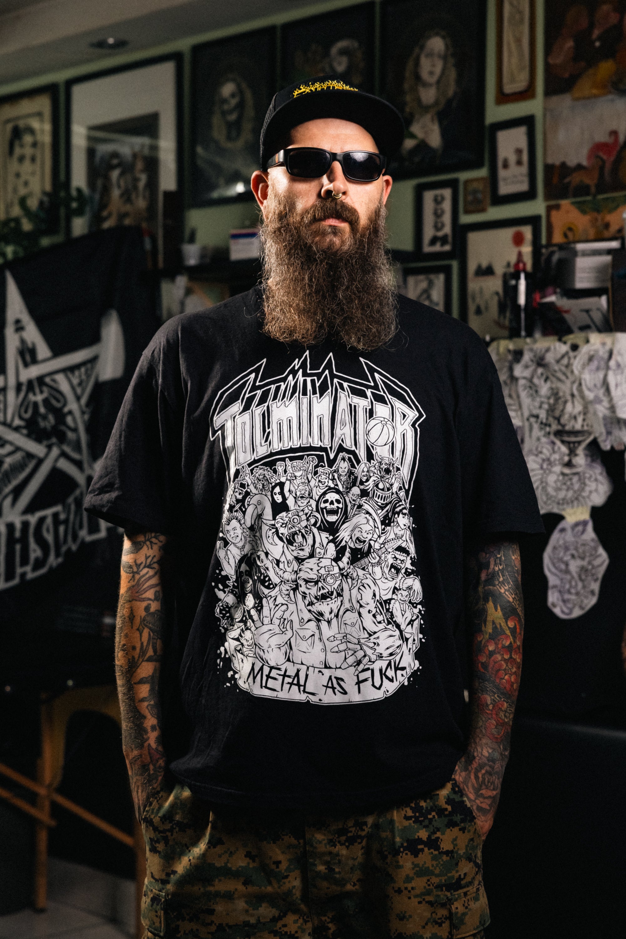 Majica Culture Vulture Metal As Fuck 