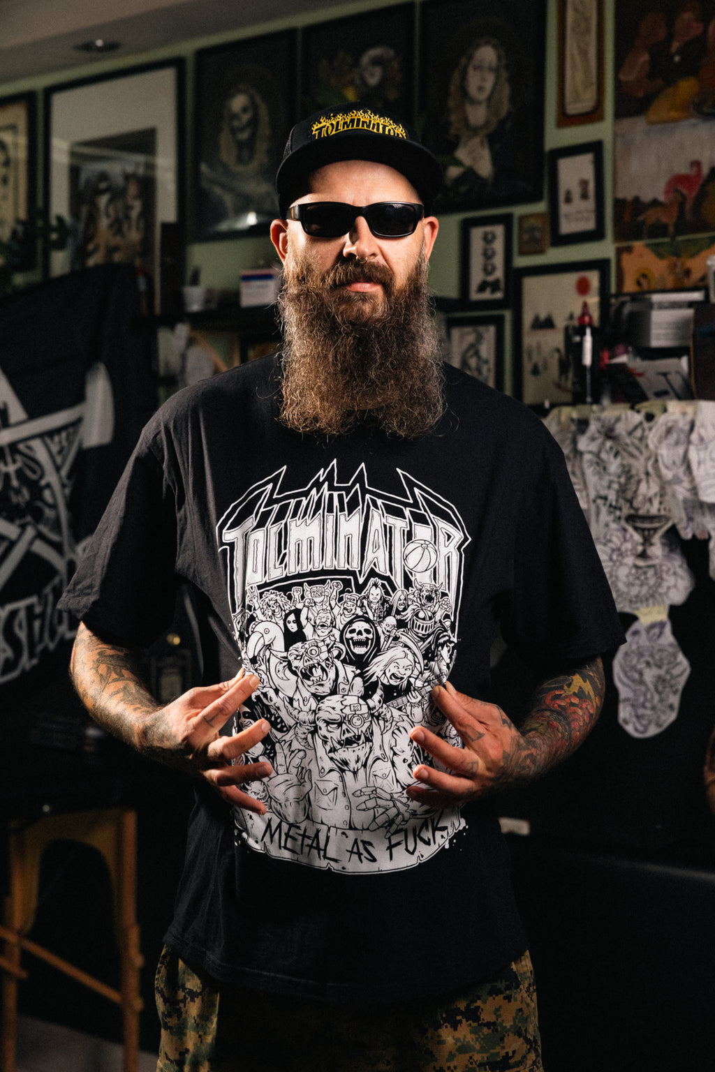 Majica Culture Vulture Metal As Fuck 