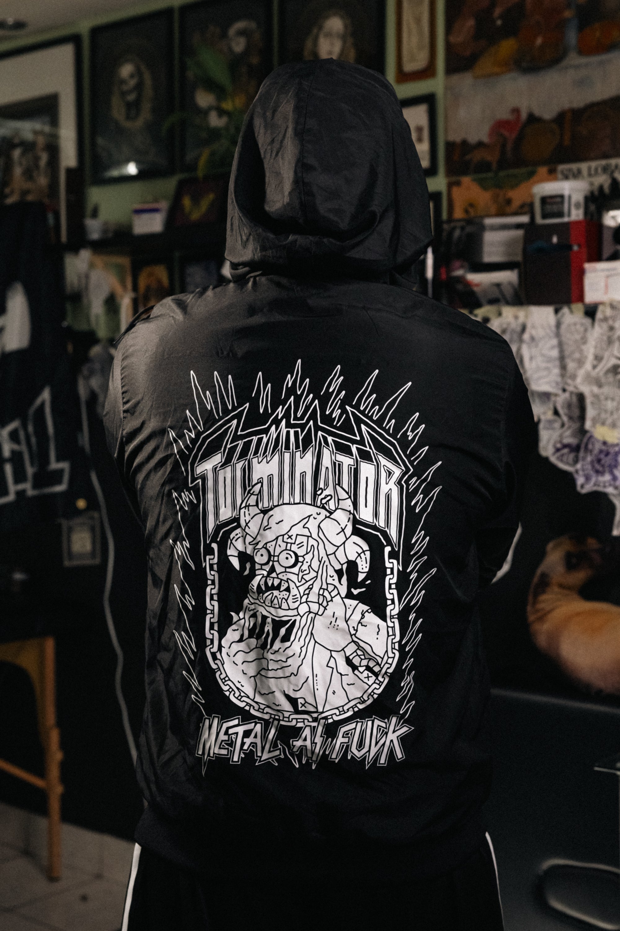 Vetrovka Metal As Fuck