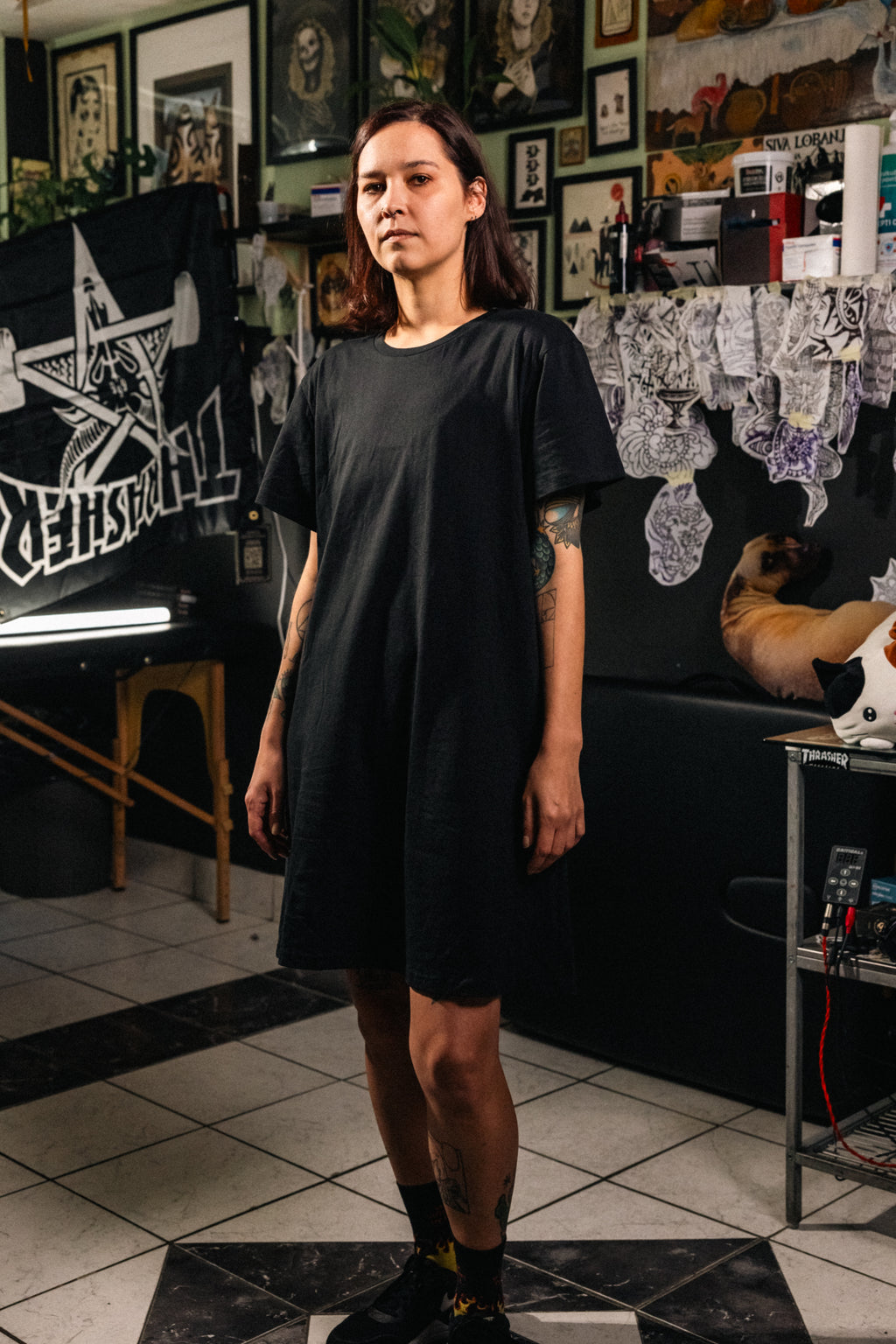 Dolga obleka Tolminator Trasher Logo