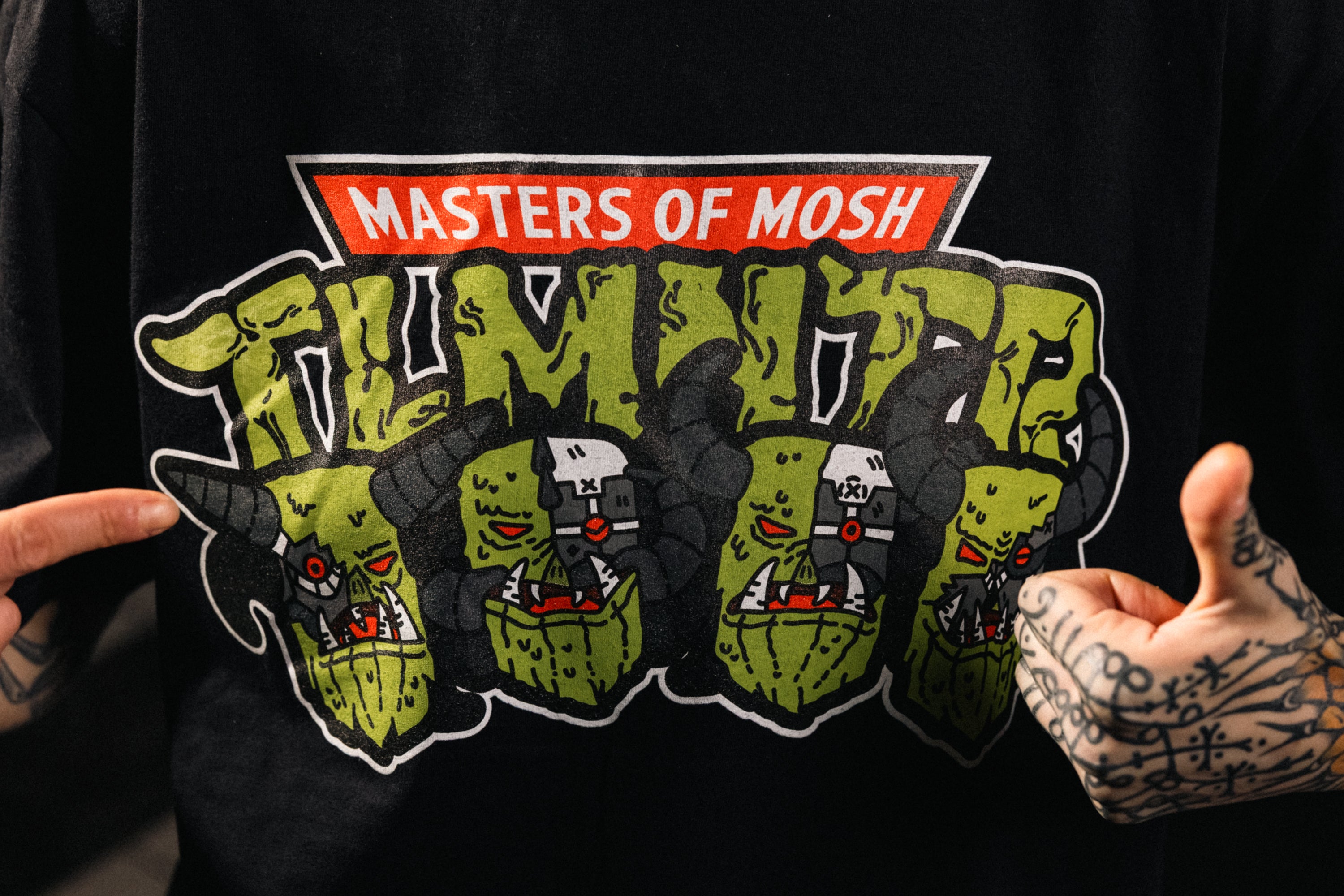 Majica TLMNTR Masters Of Mosh 