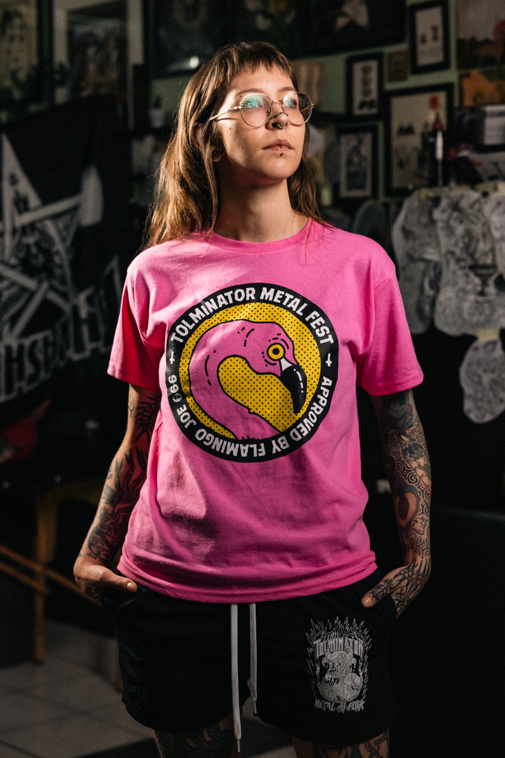 Otroška majica Flamingo Joe