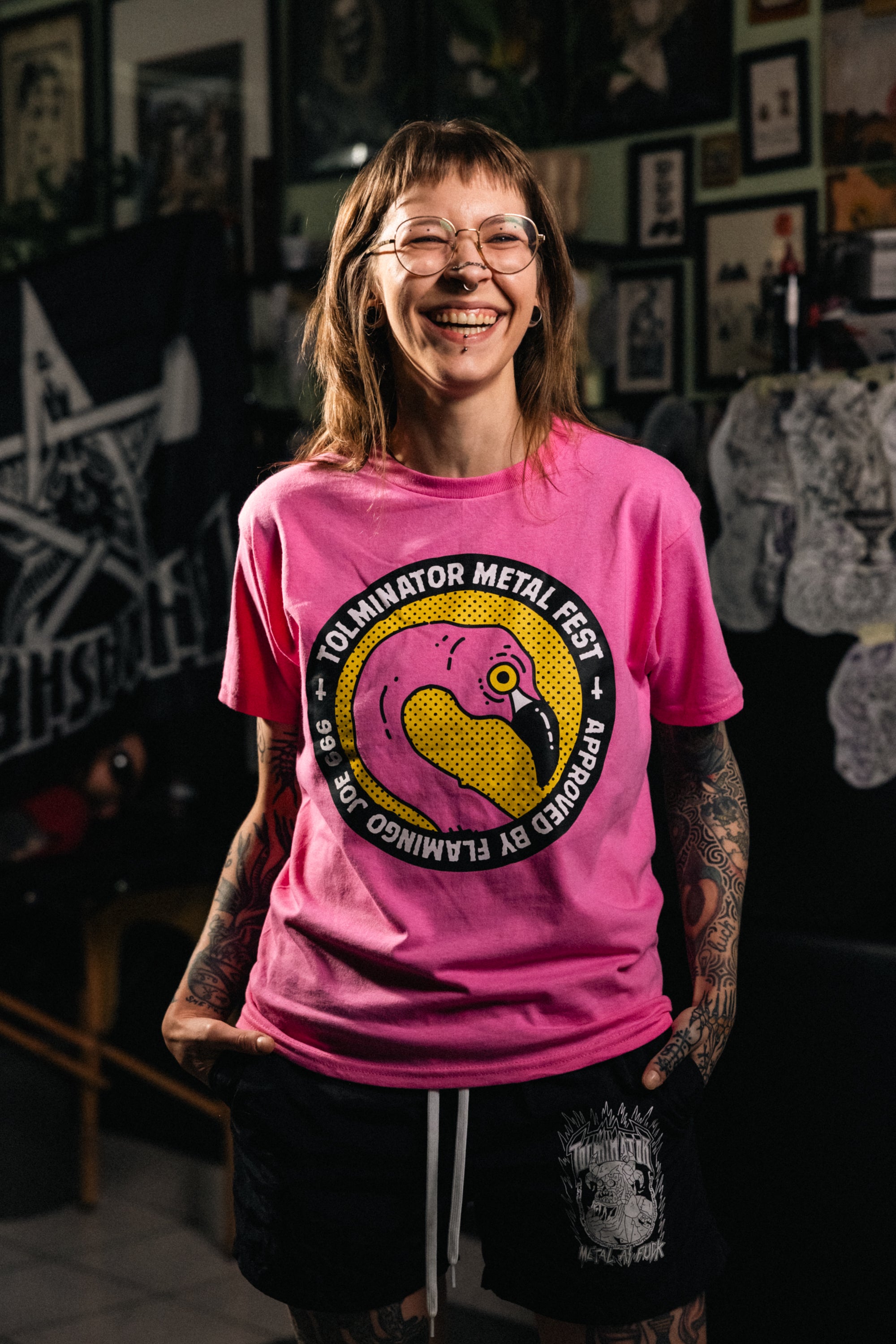 Otroška majica Flamingo Joe