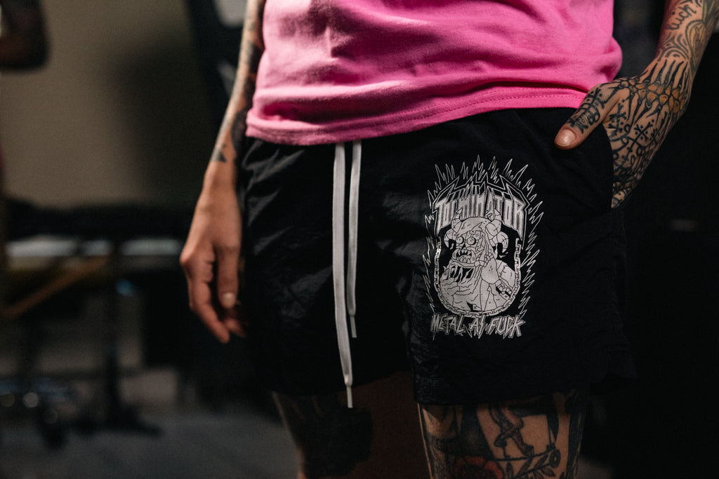 Kopalke kratke hlače Metal As Fuck