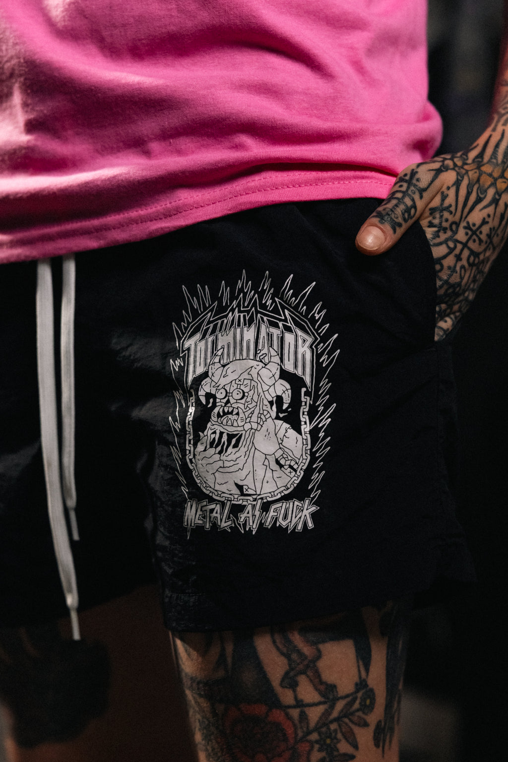 Kopalke kratke hlače Metal As Fuck