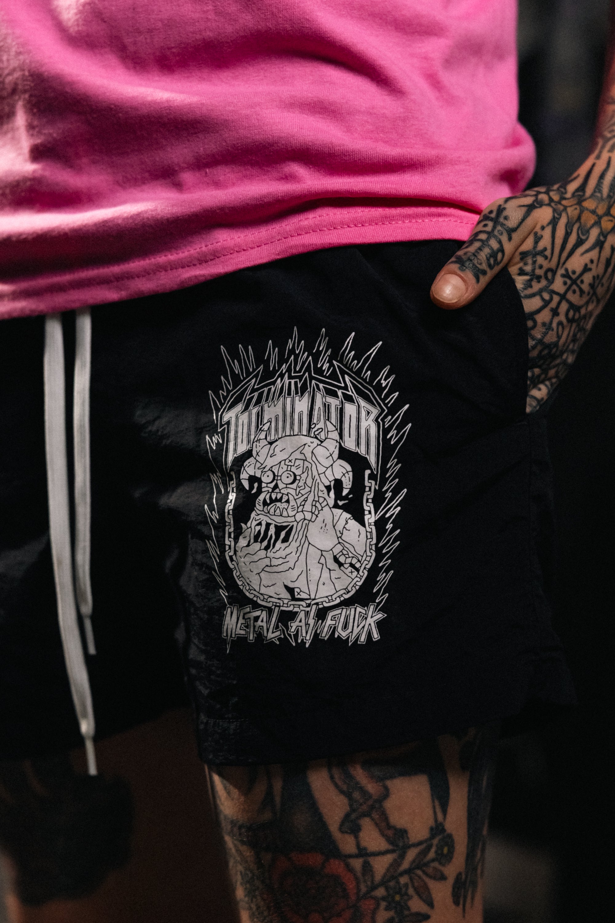 Kopalke kratke hlače Metal As Fuck