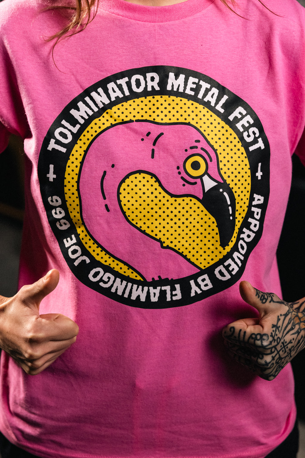 Otroška majica Flamingo Joe