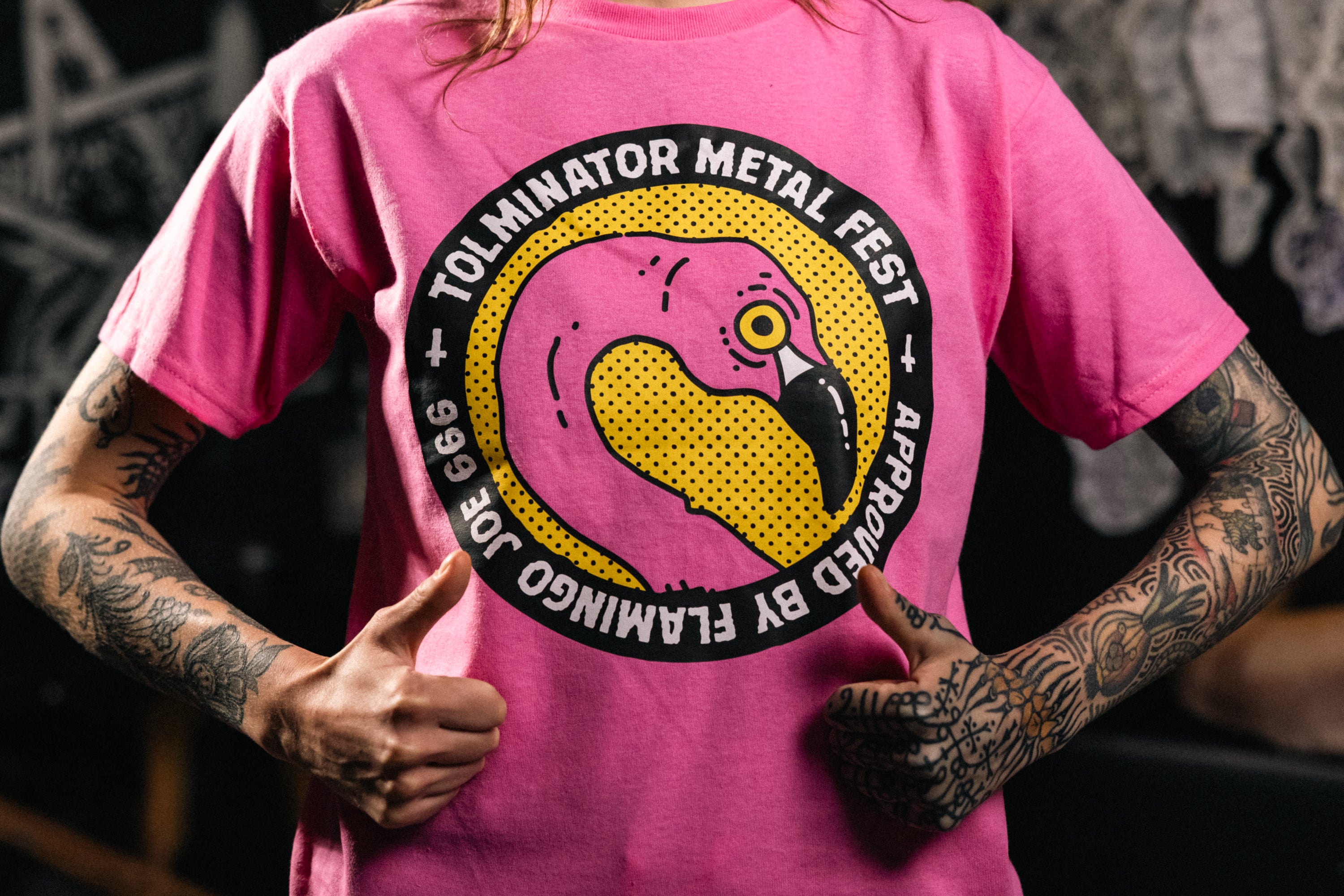 Otroška majica Flamingo Joe