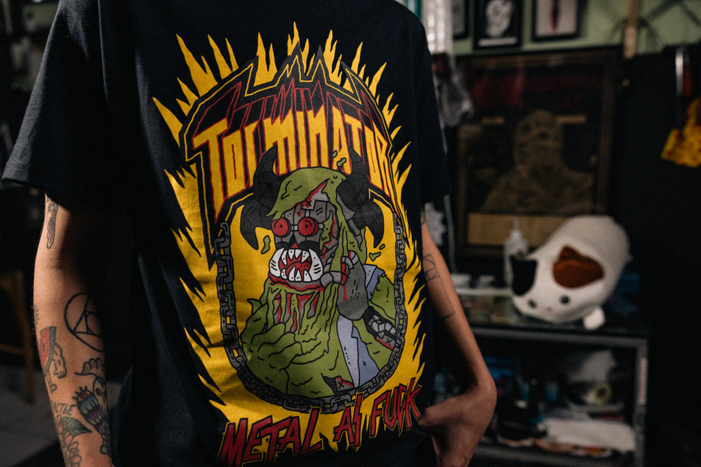 Majica Metal As Fuck 2024 Program Barvna