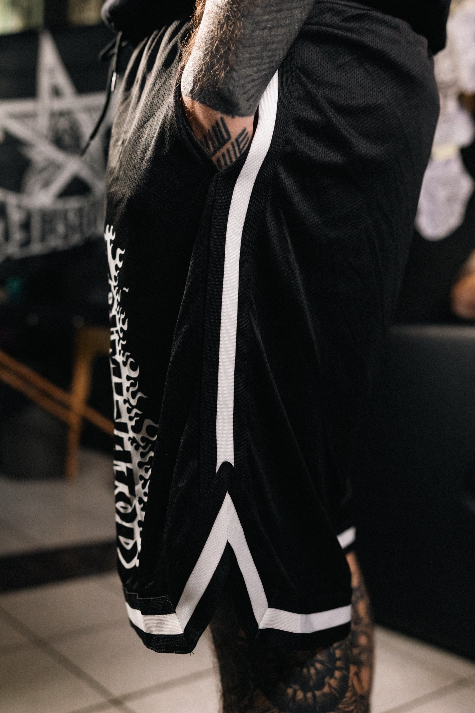 Mrežaste kratke hlače Trasher