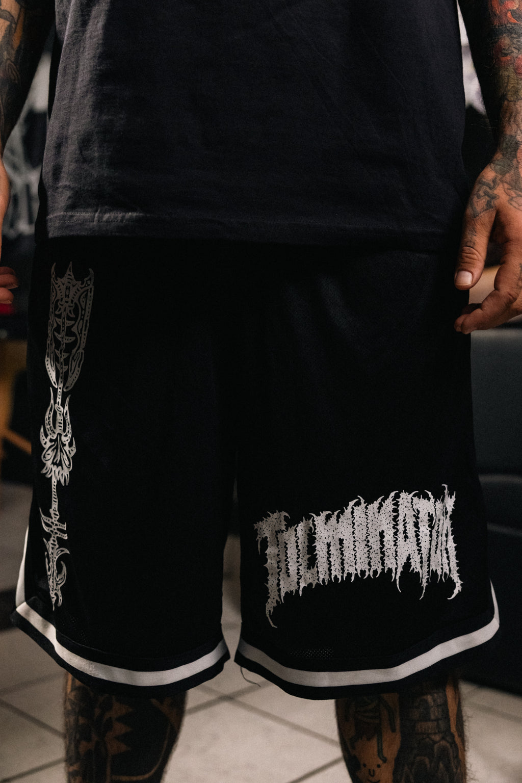 Mrežaste kratke hlače Obup Tolminator III