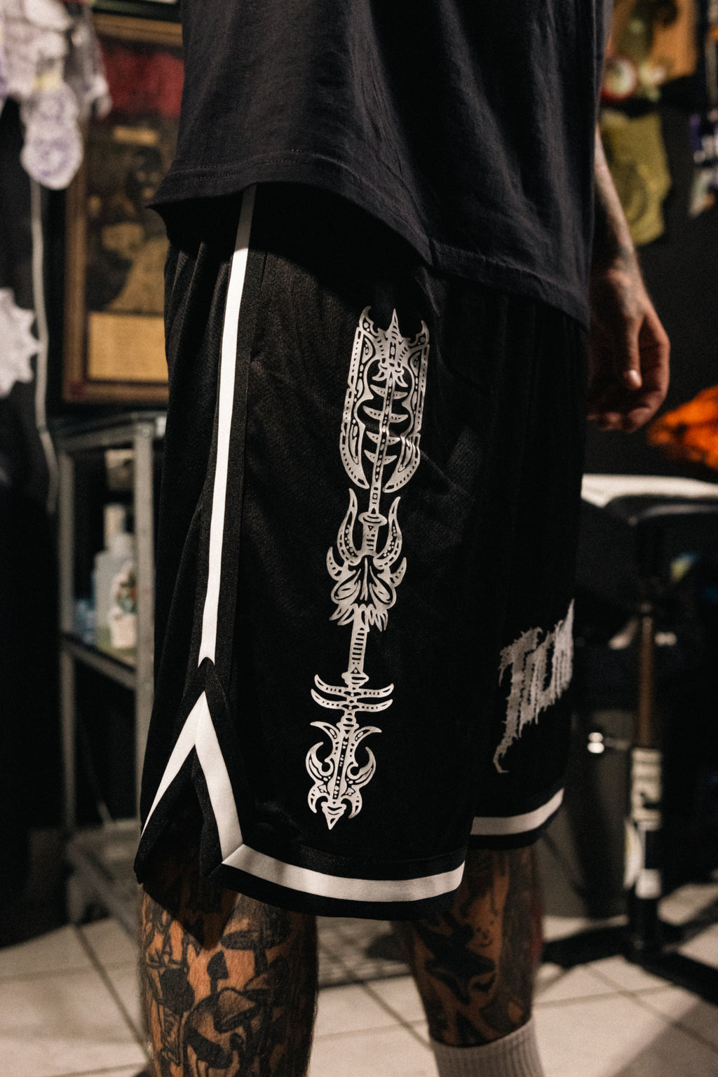 Mrežaste kratke hlače Obup Tolminator III