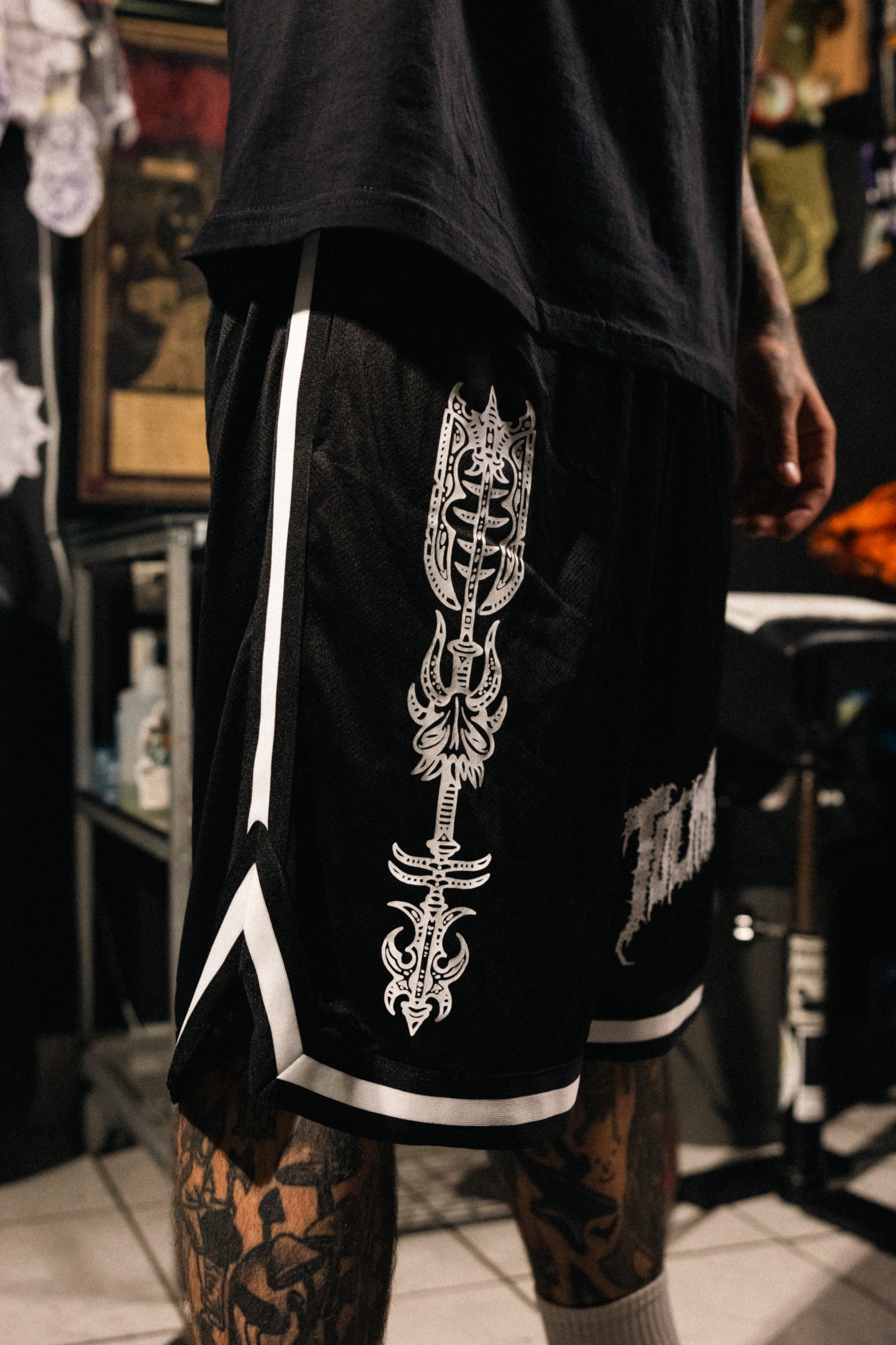 Mrežaste kratke hlače Obup Tolminator III