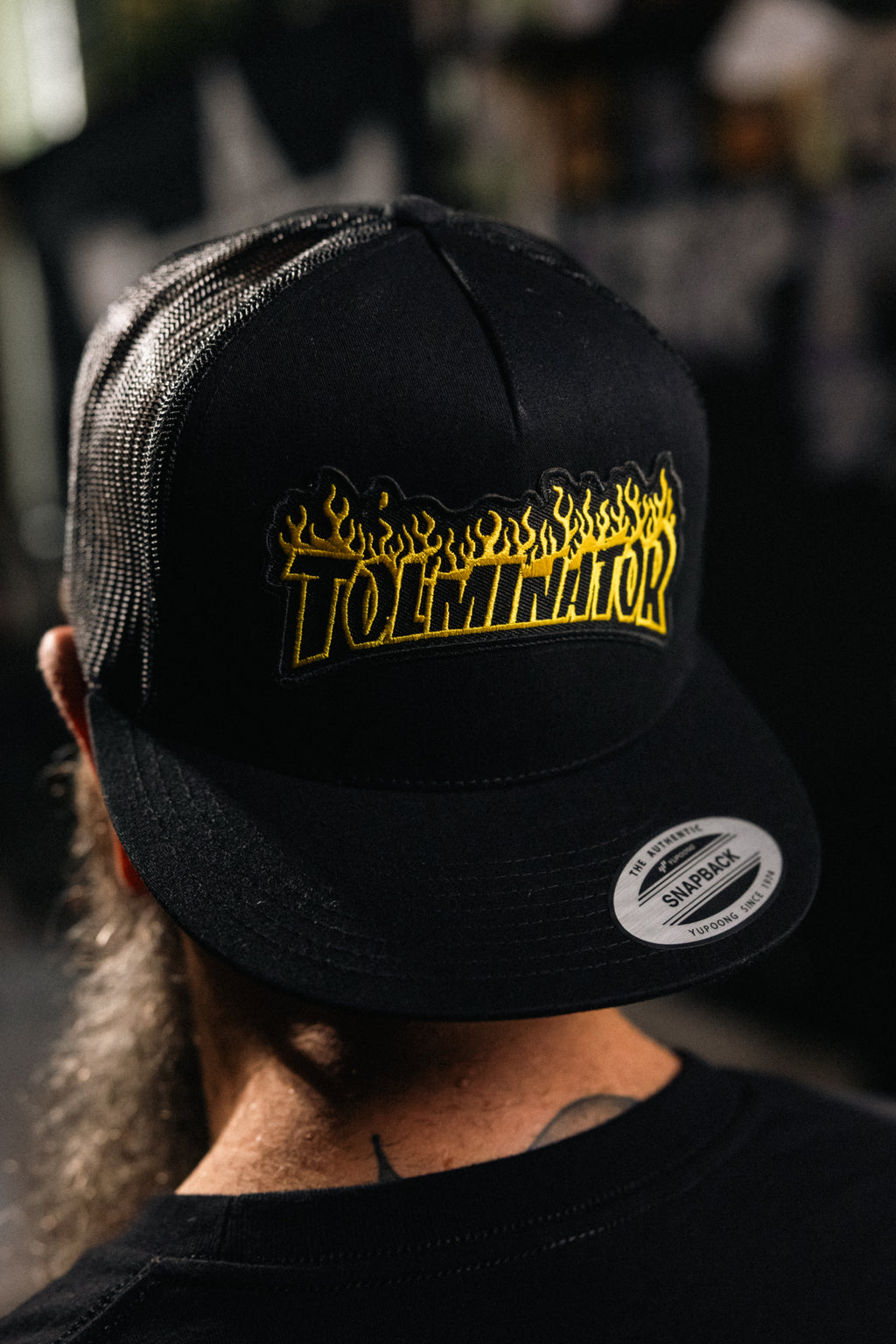 Snapback Trucker Tolminator Trasher Rumen Logo