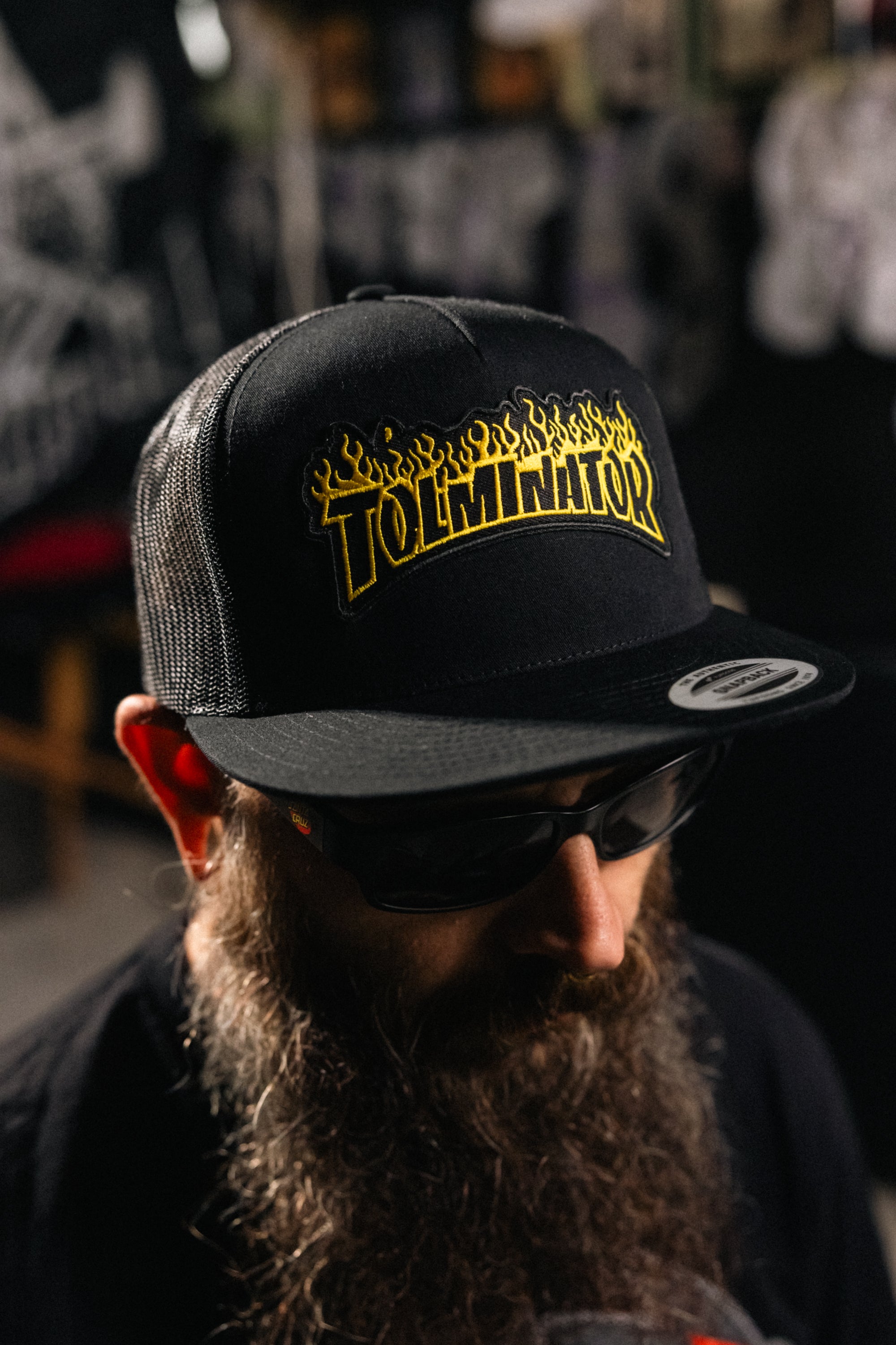 Snapback Trucker Tolminator Trasher Rumen Logo
